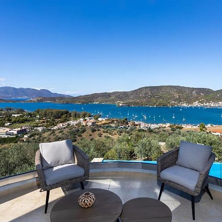 Saronic Topview Villa Galatás Eksteriør bilde