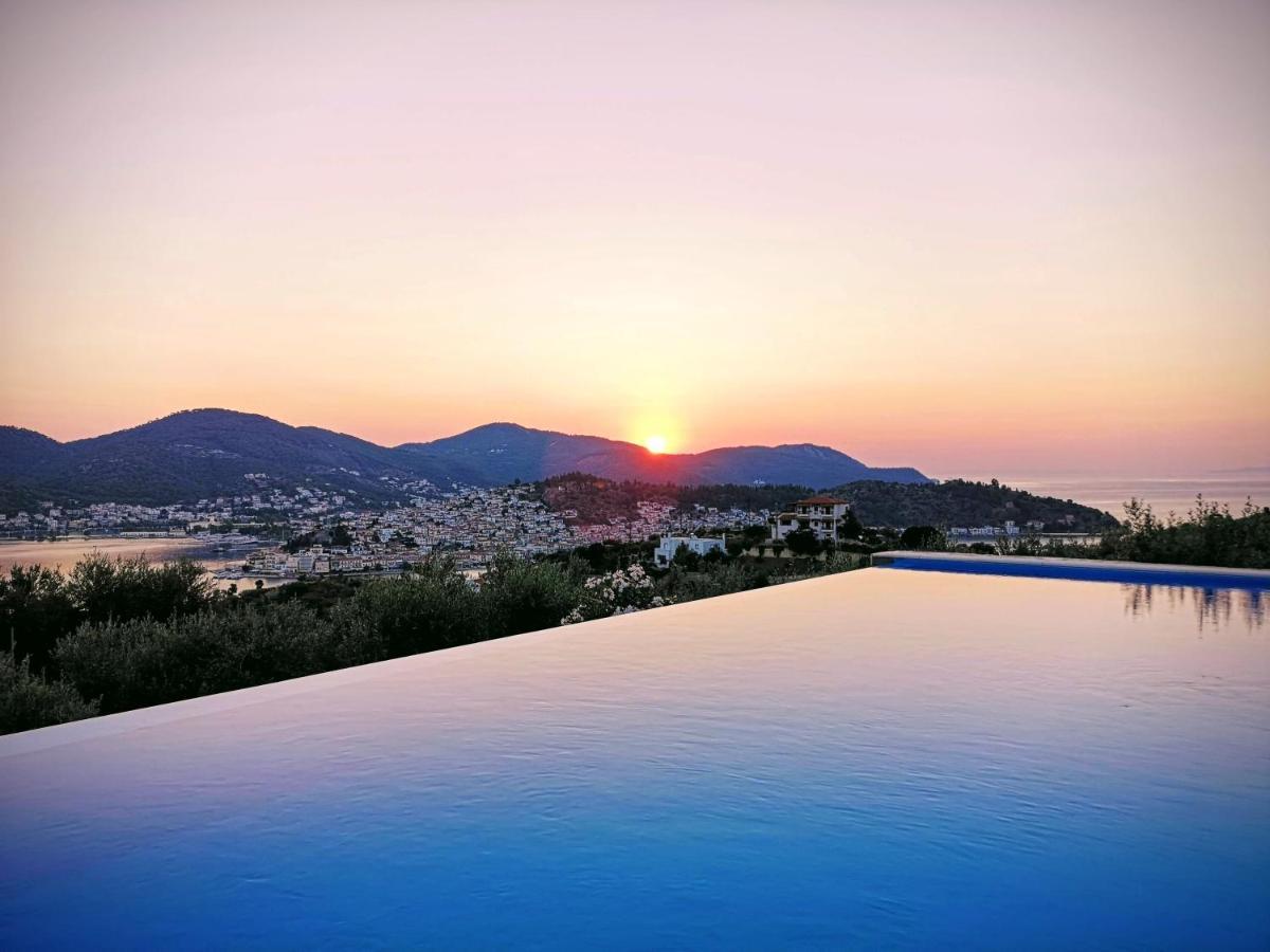 Saronic Topview Villa Galatás Eksteriør bilde
