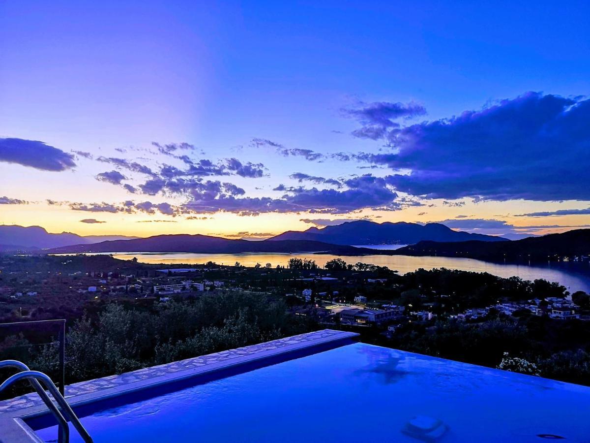 Saronic Topview Villa Galatás Eksteriør bilde