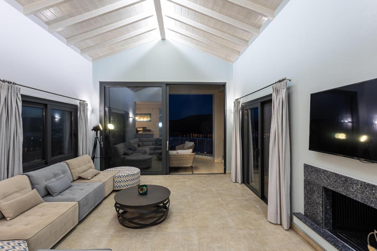 Saronic Topview Villa Galatás Eksteriør bilde