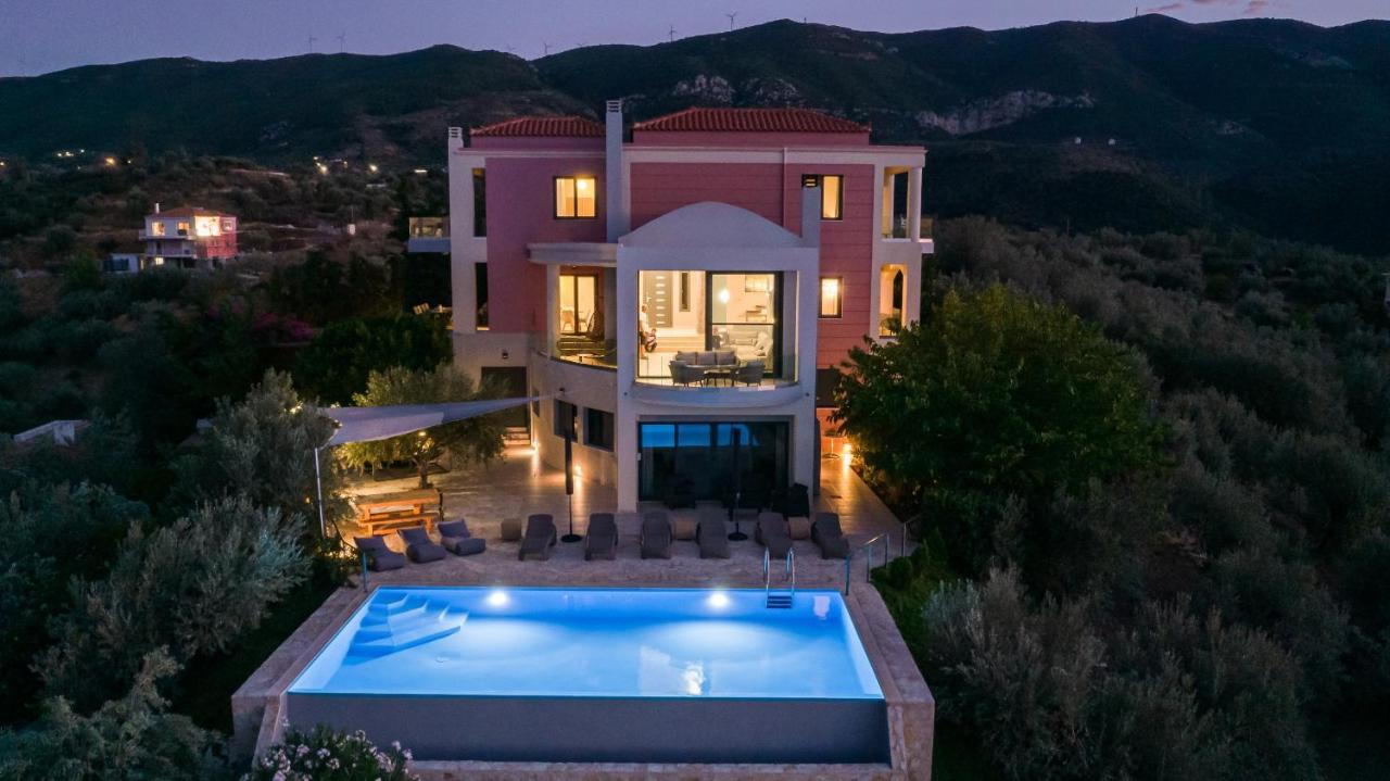 Saronic Topview Villa Galatás Eksteriør bilde