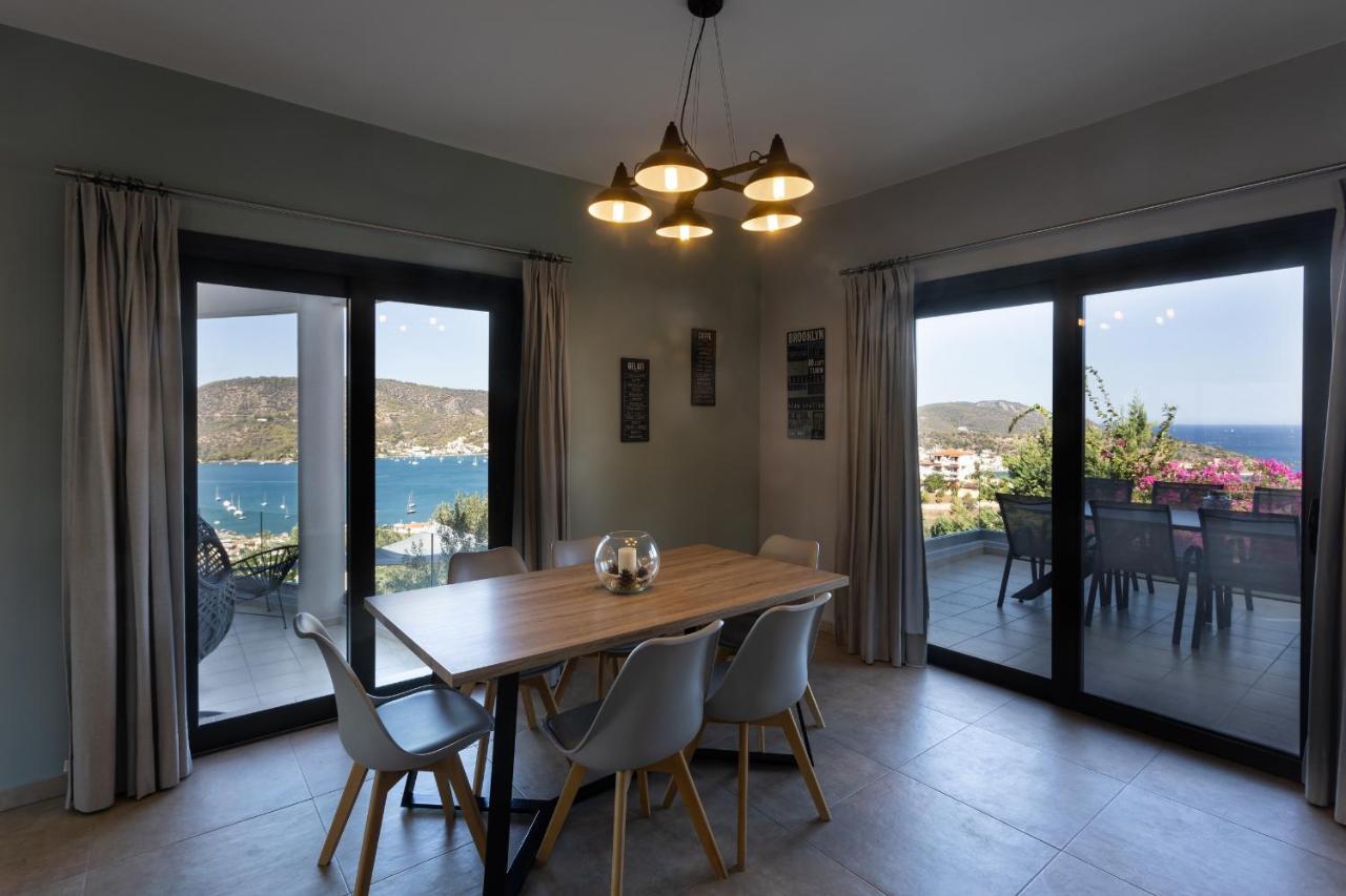 Saronic Topview Villa Galatás Eksteriør bilde