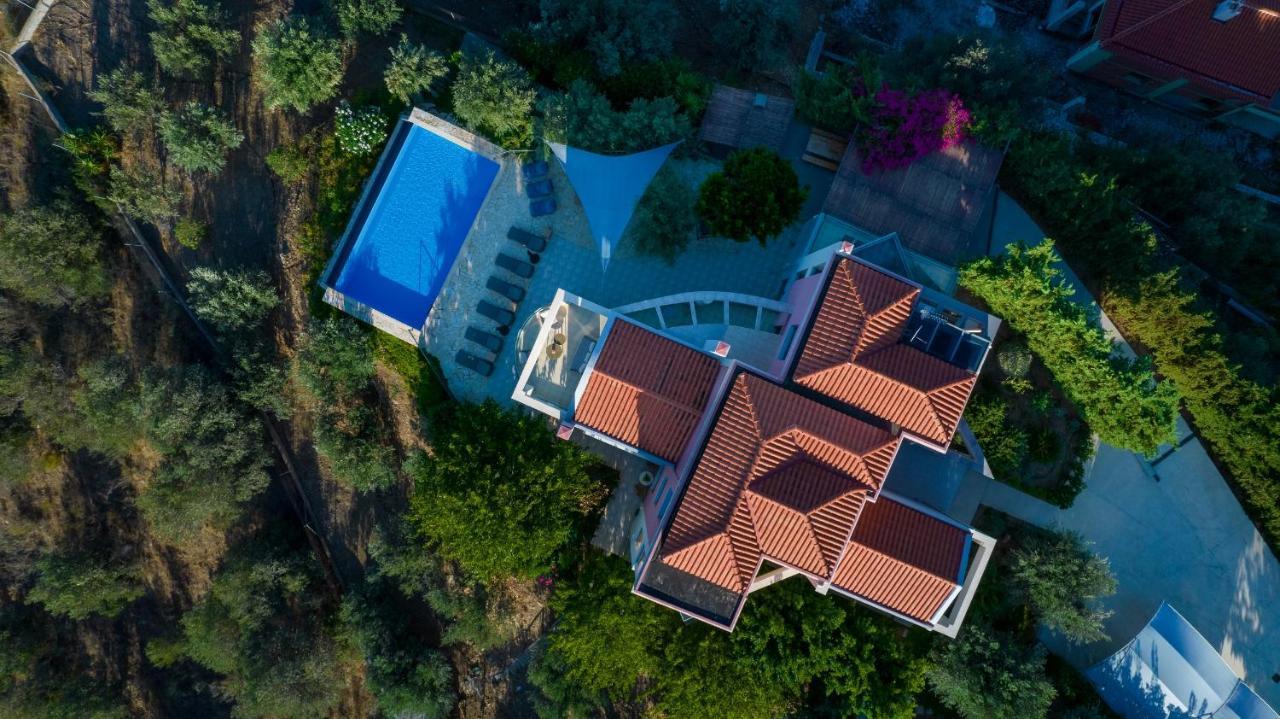 Saronic Topview Villa Galatás Eksteriør bilde